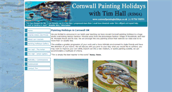 Desktop Screenshot of cornwallpaintingholidays.co.uk